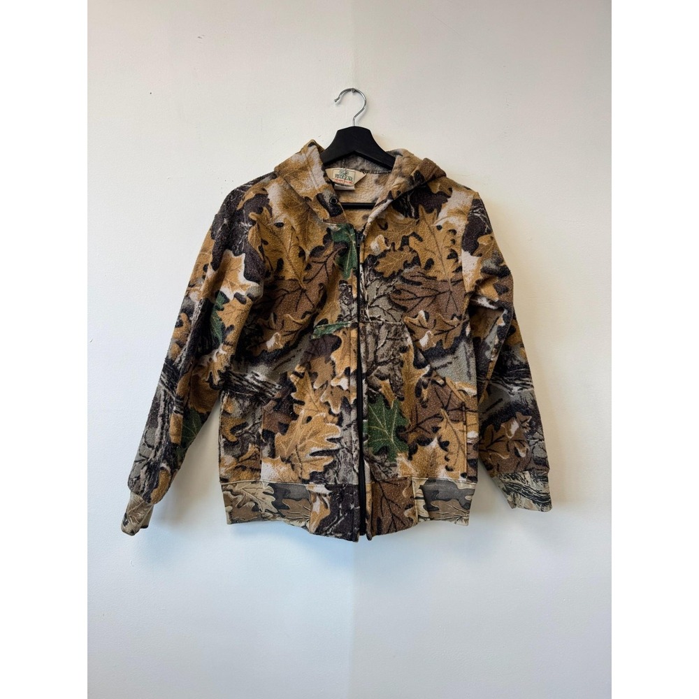 Vintage RedHead Hoodie XS‎ Camouflage Fleece Full Zip Hunting Outdoors Jacket